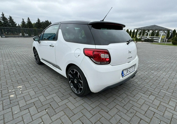 Citroen DS3 cena 27700 przebieg: 155000, rok produkcji 2011 z Kolonowskie małe 326